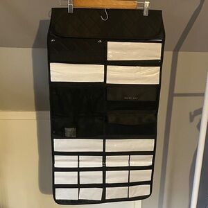 Mary Kay Black Jewelry Make-up Organizer Travel 45 pockets